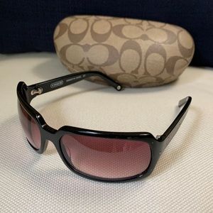 Coach sunglasses with original case